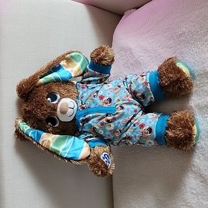 Build-A-Bear Bunny Brown w/Peter Rabbit Pajamas